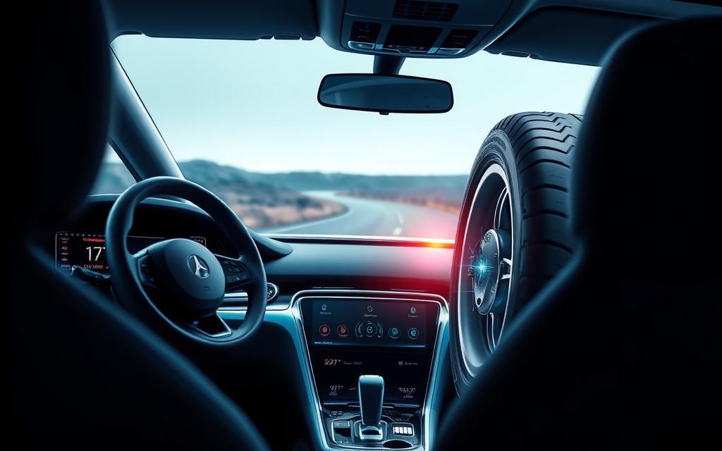 ADAS integration with tyre performance systems