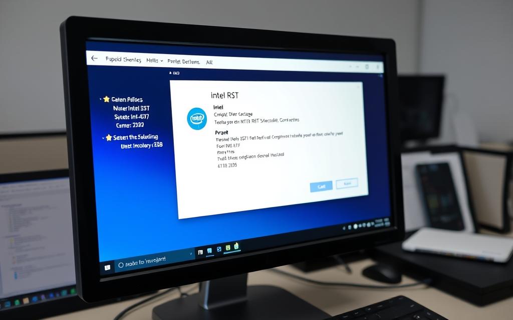 Intel RST driver verification