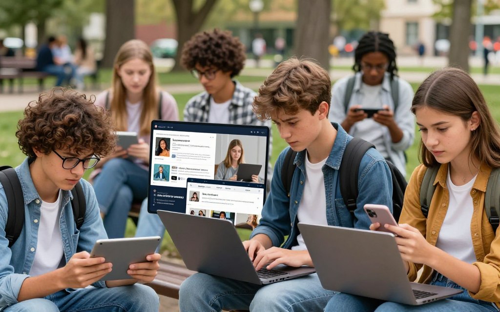 how technology affects teenagers lives
